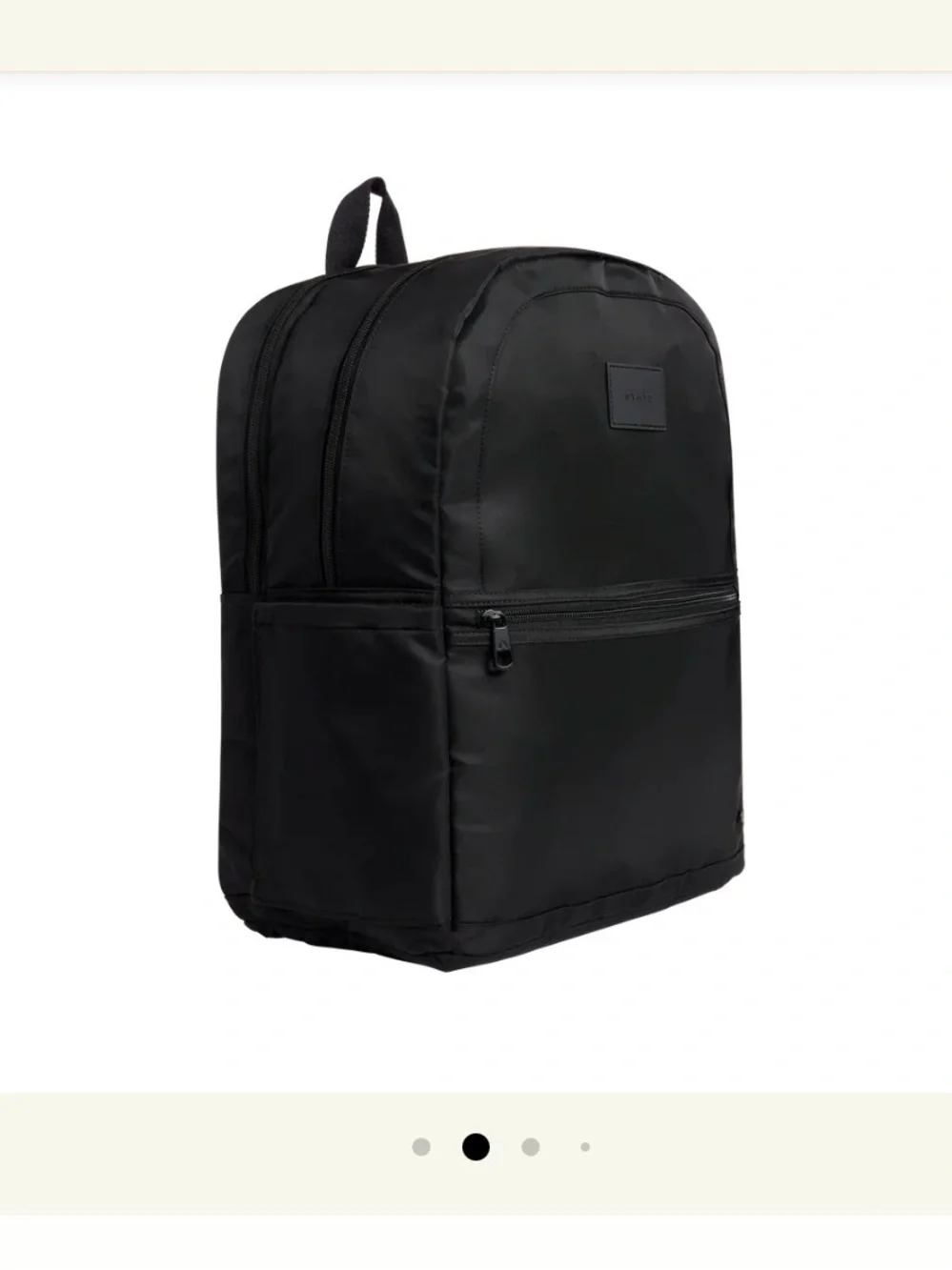 STATE Evans Double Pocket Large Backpack - Black NWT